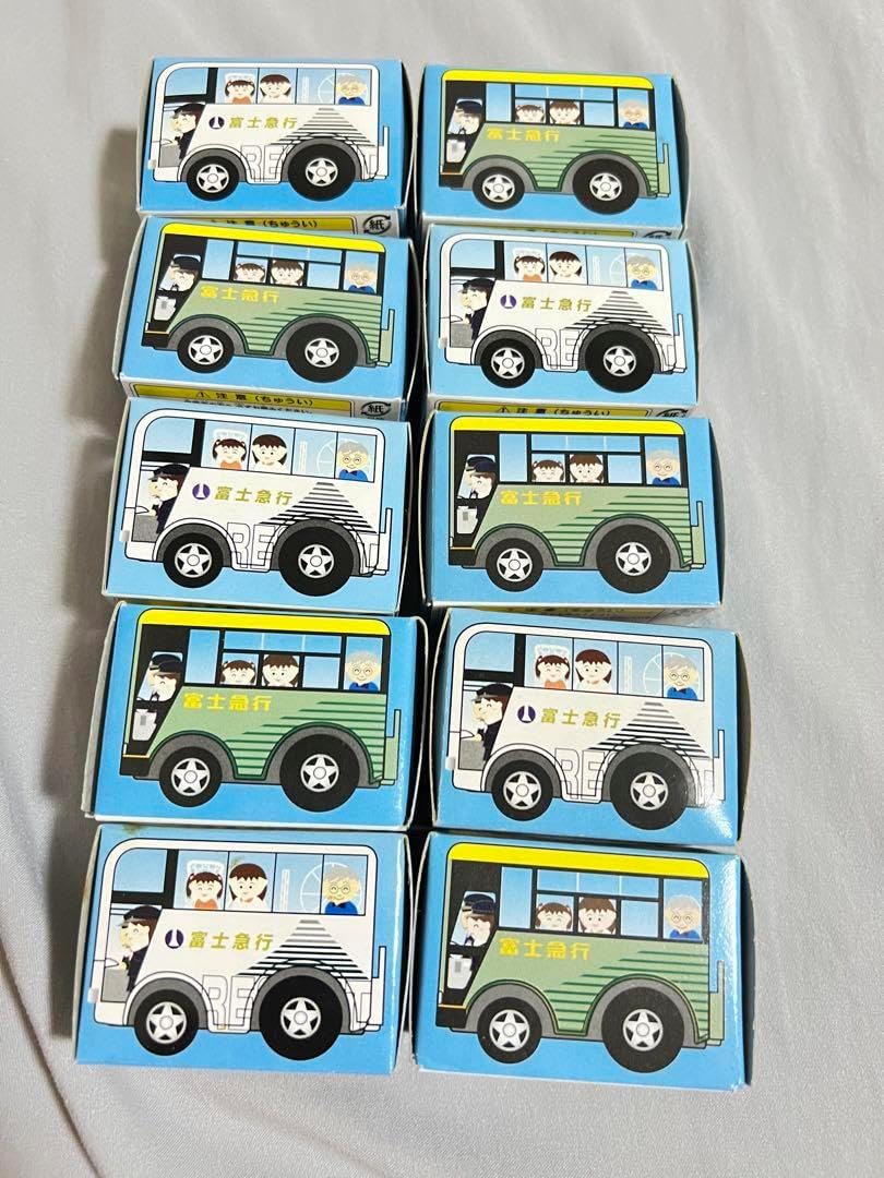 ☆新品未使用☆チョロQ 富士急行 白バス5台緑バス5台計10個セット チョロQ 富士急行 白バス5台緑バス5台計10個セット